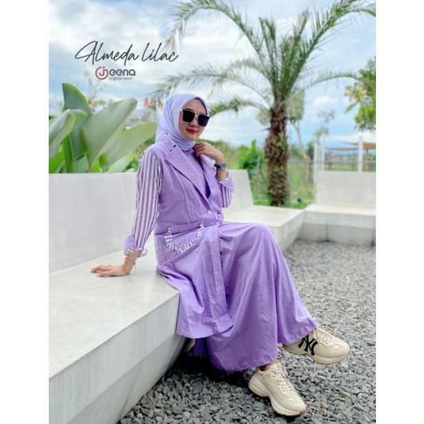 SETELAN JEENA ALMELDA LILAC