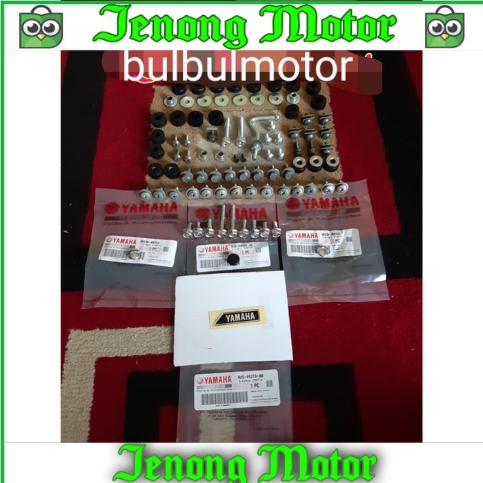 Baut Full Body set Lengkap detail Yamaha F1ZR sebagian original asli