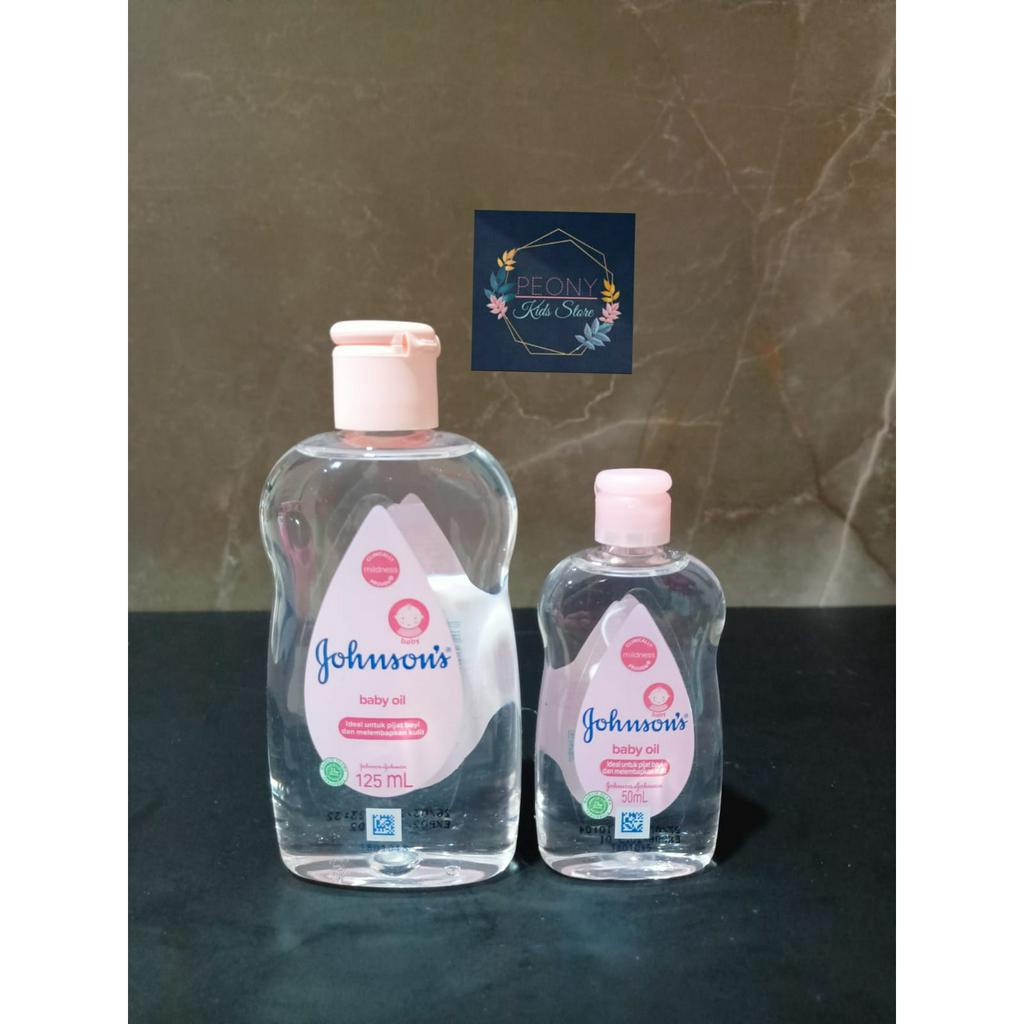 JOHNSON'S BABY OIL/ Johnson mineral oil 50ml 125ml Johnsons/minyak bayi