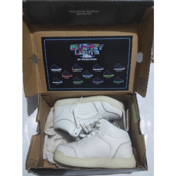 Sepatu Anak Skechers Energy Lights Ultra size 28