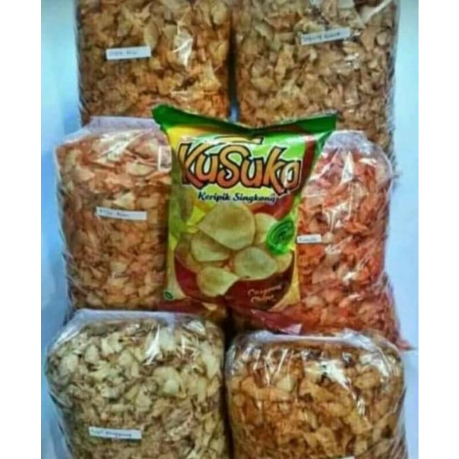 patahan kusuka 1kg keripik singkong patahan by kusuka 1kg kusuka indomart alfa Qitella