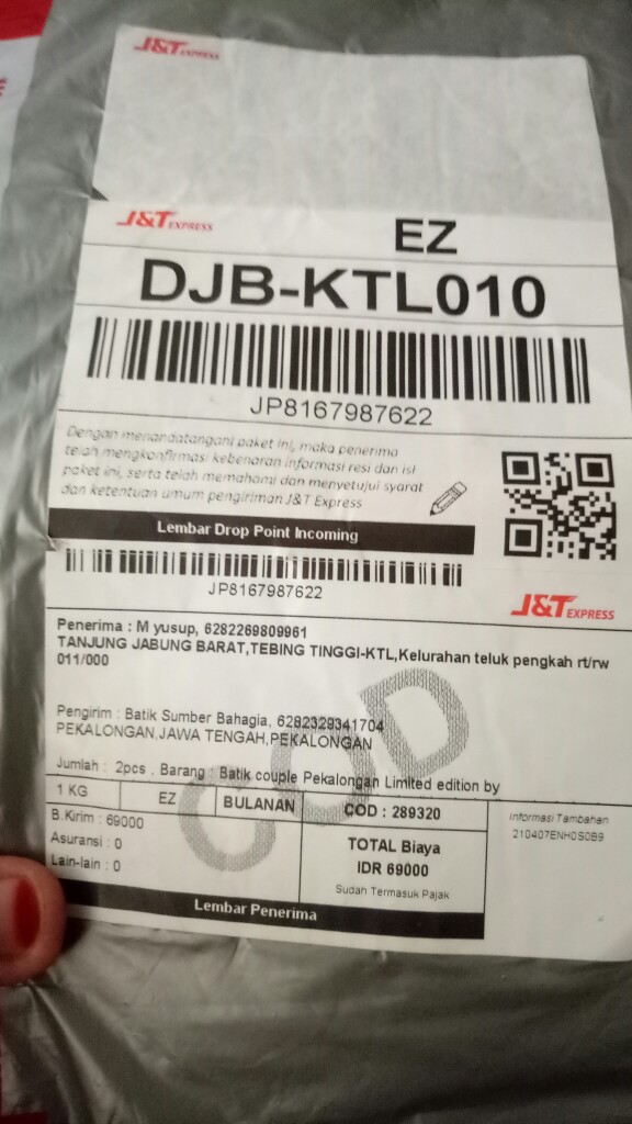 Batik Couple Pekalongan Limited Edition By Batiksumberbahagia