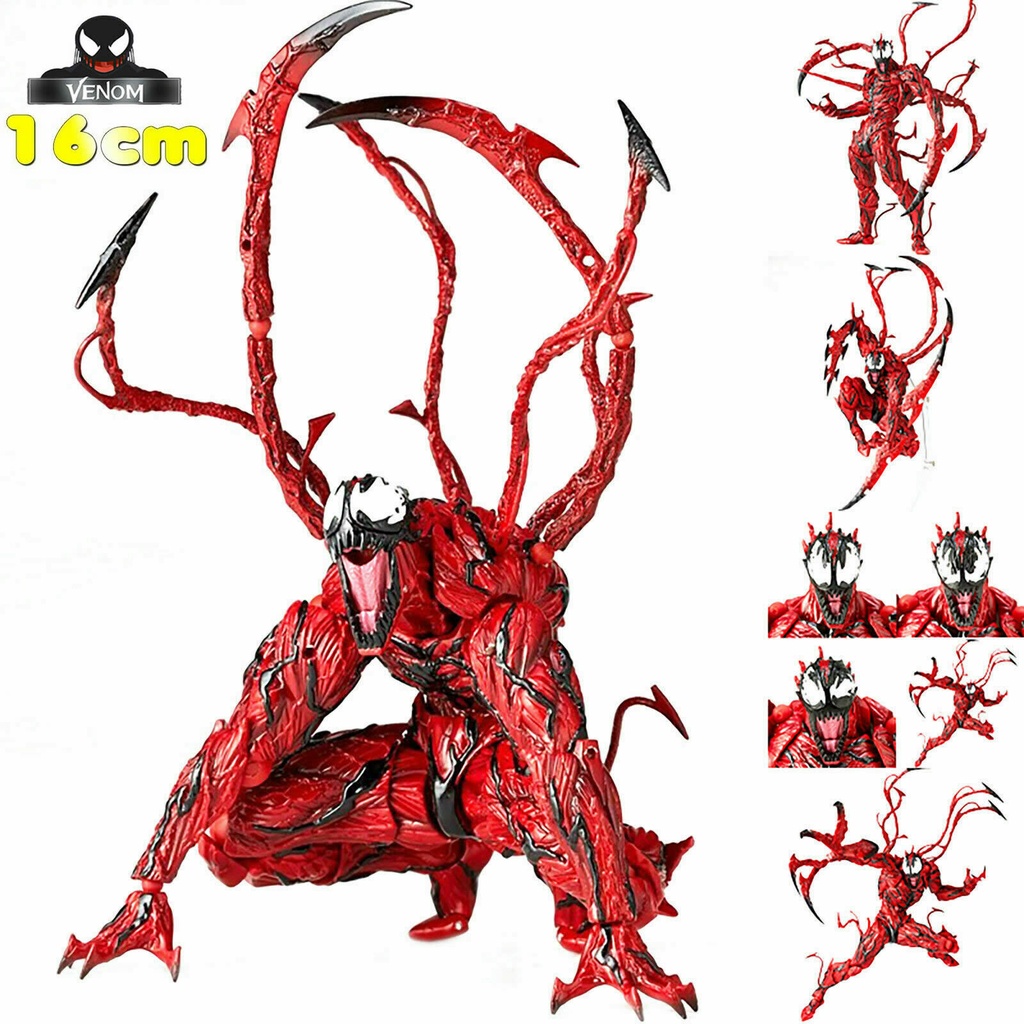 Mainan Action Figure Model Disney Spiderman Venom Carnage Dapat Diganti Untuk Dekorasi