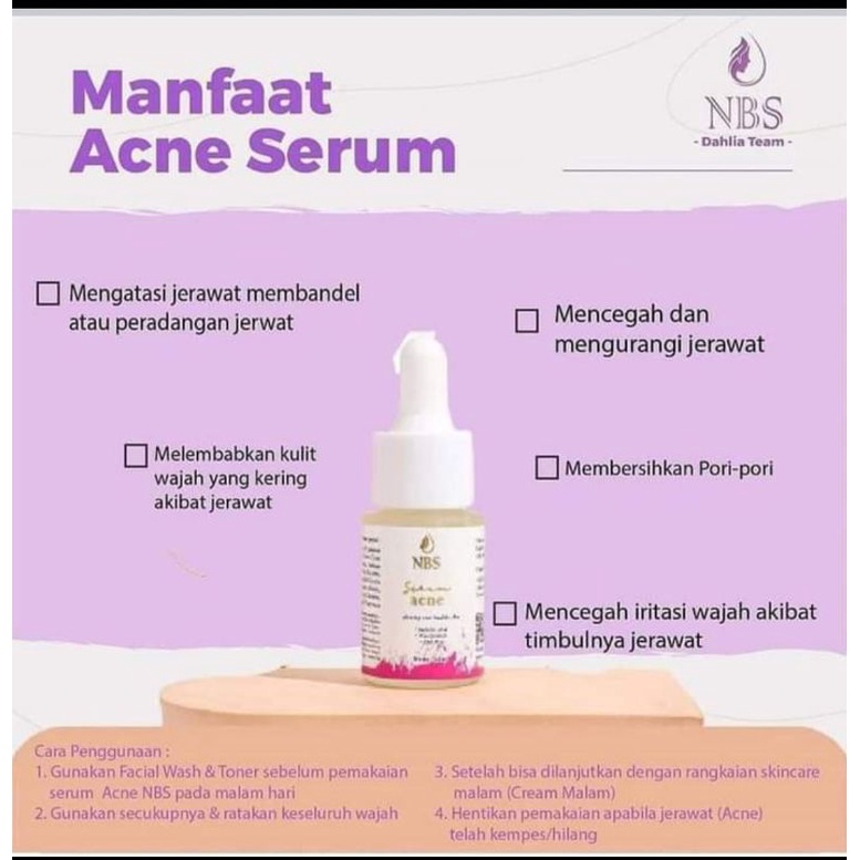 acne serum Nbs