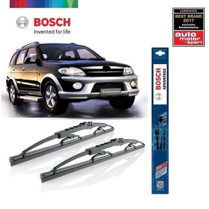 Wiper Blade Taruna BOSCH Sepasang Advantage 18-21&quot; ORIGINAL