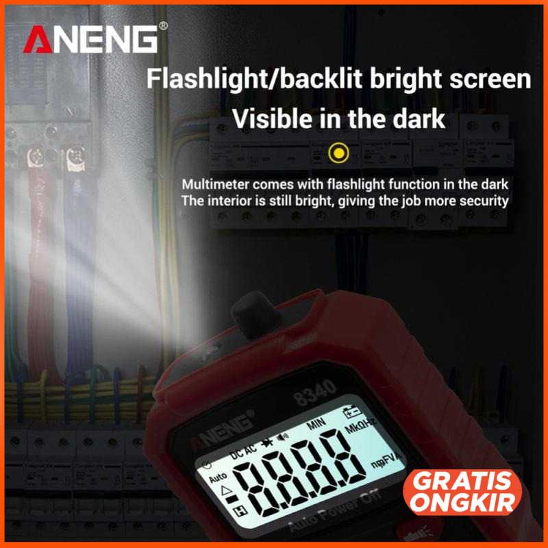 Multimeter Digital Voltage Tester - 8340