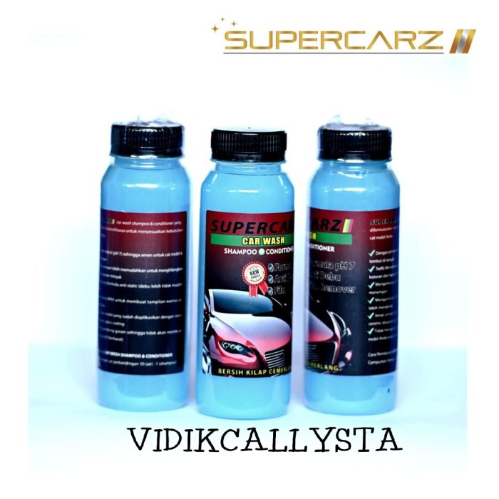 CONDITIONER SHAMPOO SABUN CUCI MOBIL SUPERCARZ CAR WASH