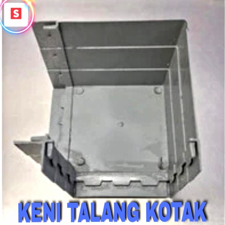 Keni Talang Air Belokan Talang Kotak 4 inch