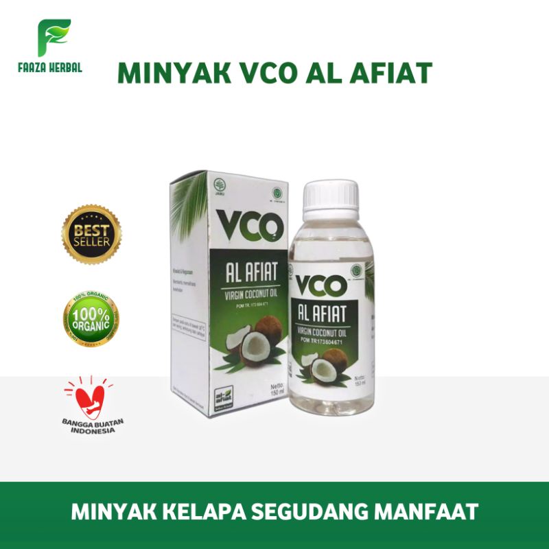 Minyak Kelapa Vco Al Afiat Virgin Coconut Olive Oil Murni Original Asli