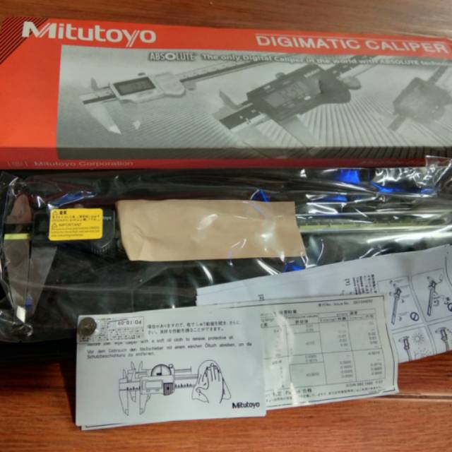 MITUTOYO Sigmat digital calipers 12 INCH 0 - 30 CM  original JPN Alat ukur industri