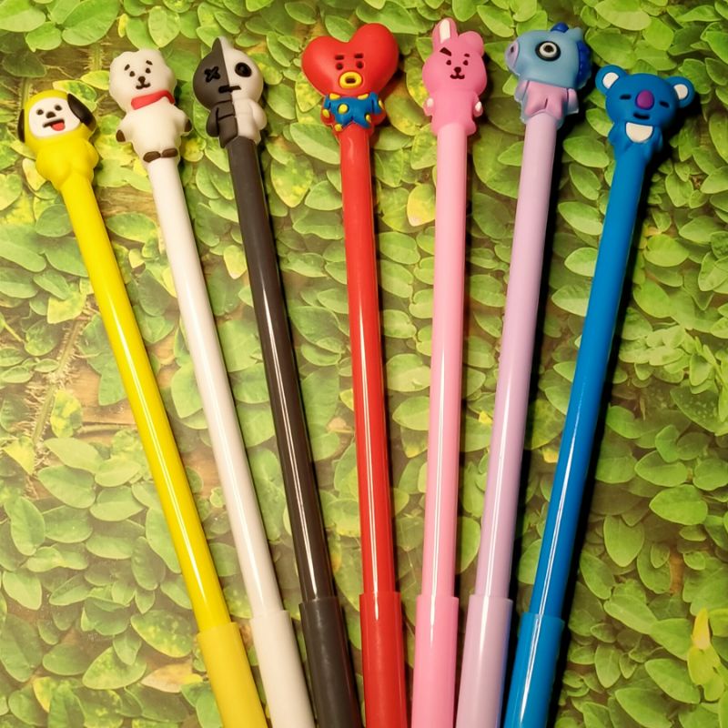 

PENA GEL KPOP BTS BT21 0.5MM STANDAR INTERNASIONAL PULPEN