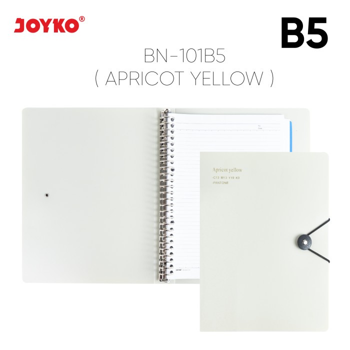 

Binder Note Joyko BN-101 - B5, Apricot Yellow