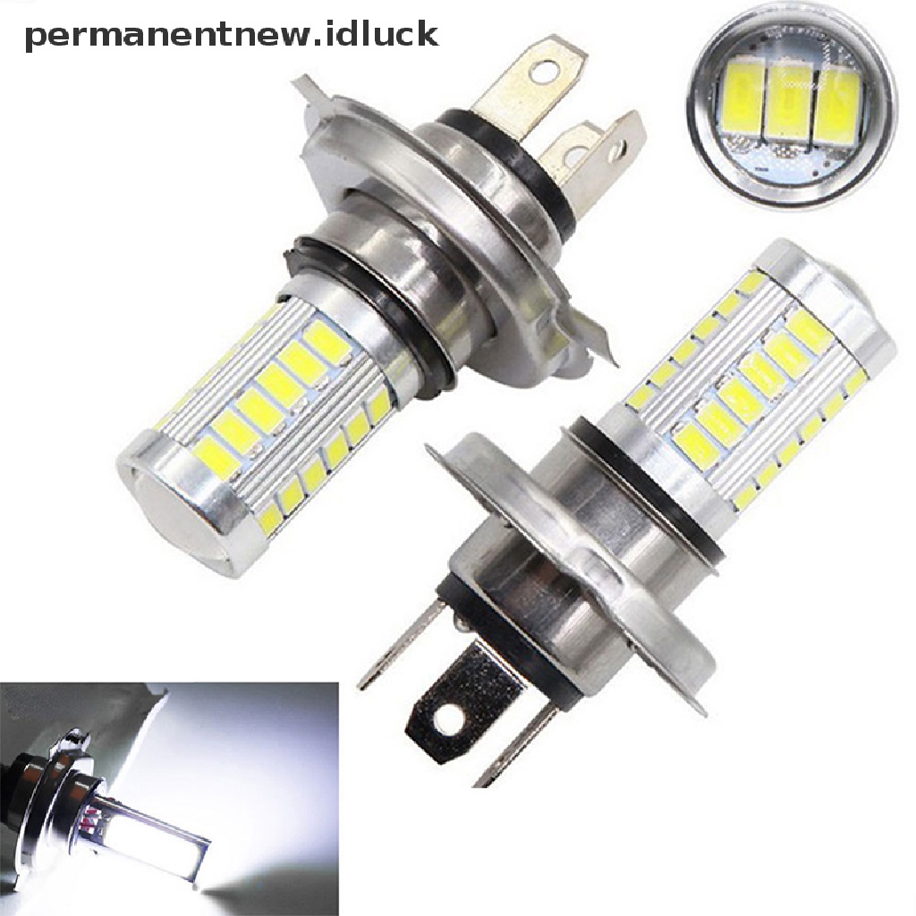 (luckypermanentnew) Lampu Depan Mobil LED H4 33 SMD 5630 5730 Anti Kabut