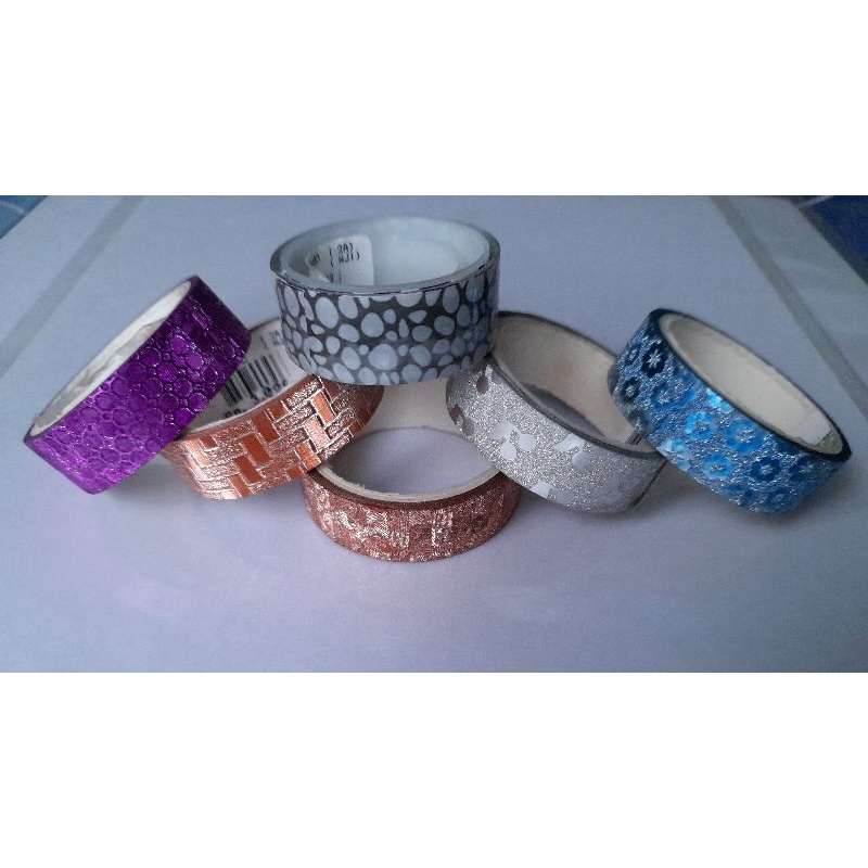 

Washi tape / selotip hias / selotip motif aesthetic