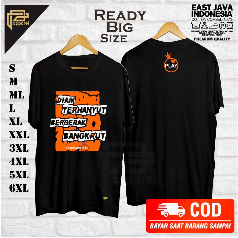 baju kaos game slot pragmatic play big size