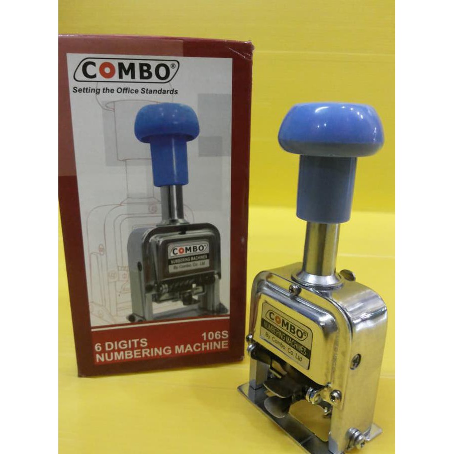 

New Stempel Nomor Otomatis Combo 6 Digit .