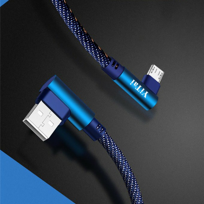 KABEL DATA MICRO USB GAMING DENIM YI TAI YGM-100 PREMIUM QUALITY