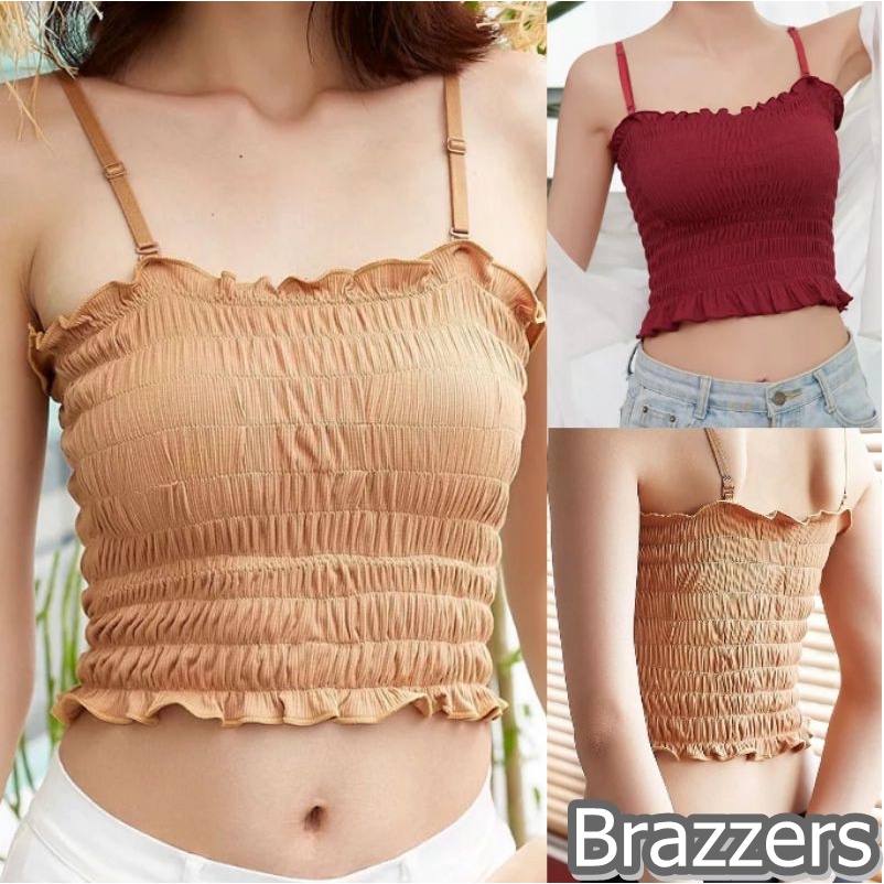Tangtop Crop Top Bra Bh Tengtop Kemben Wanita Anak Remaja Perempuan Cewek Cewe Dewasa Import Korea K