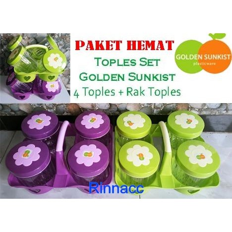 PROMO  Toples Kue Set Golden Sunkist - Hijau muda