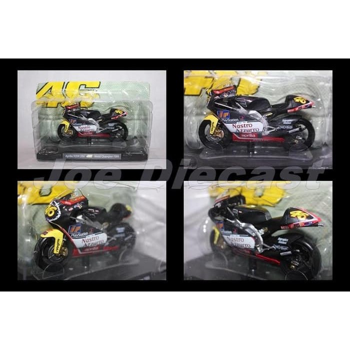 Diecast Ducati - Diecast New Ray Vespa - Diecast Motogp 1:18(Leo Models)Aprilia Rsw 250 Valentino