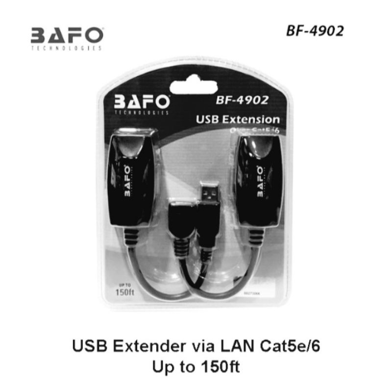 Bafo BF-4902 extender cat5/cat6 Rj45 150FT