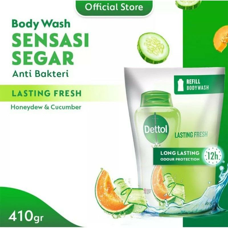 Dettol Body Wash Refill  Ml All Varial 410 Ml (Sabun Mandi Cair)