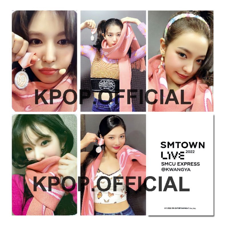 [ READY STOCK ] RED VELVET SMCU BADGE EMBLEM PHOTOCARD