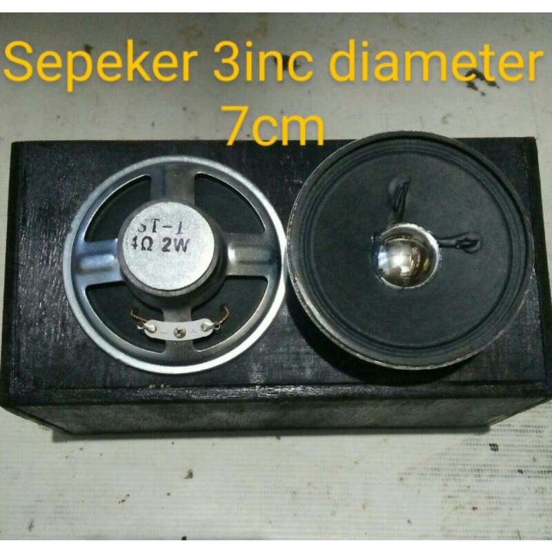 sepeker 3" diameter 7cm