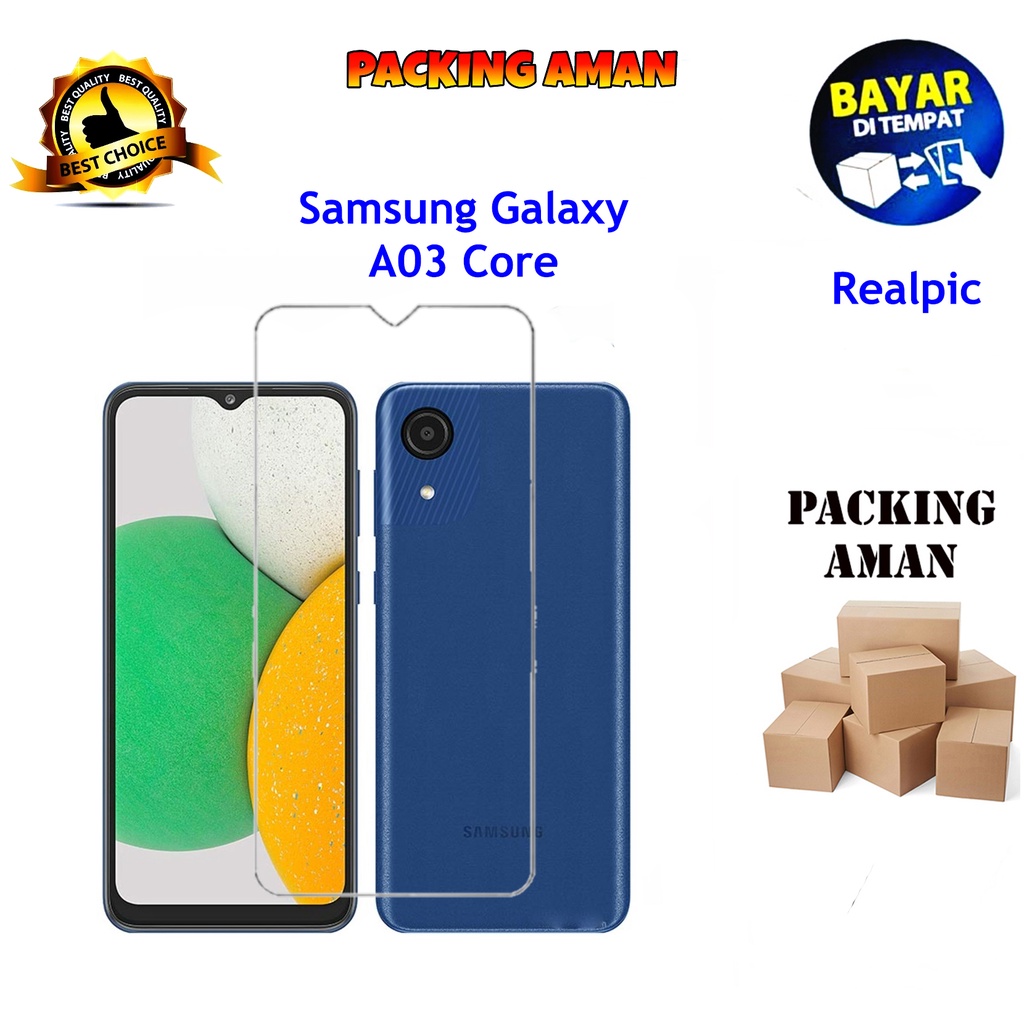 Tempered Glass Samsung Galaxy A03 Core Screen Protector Anti Gores