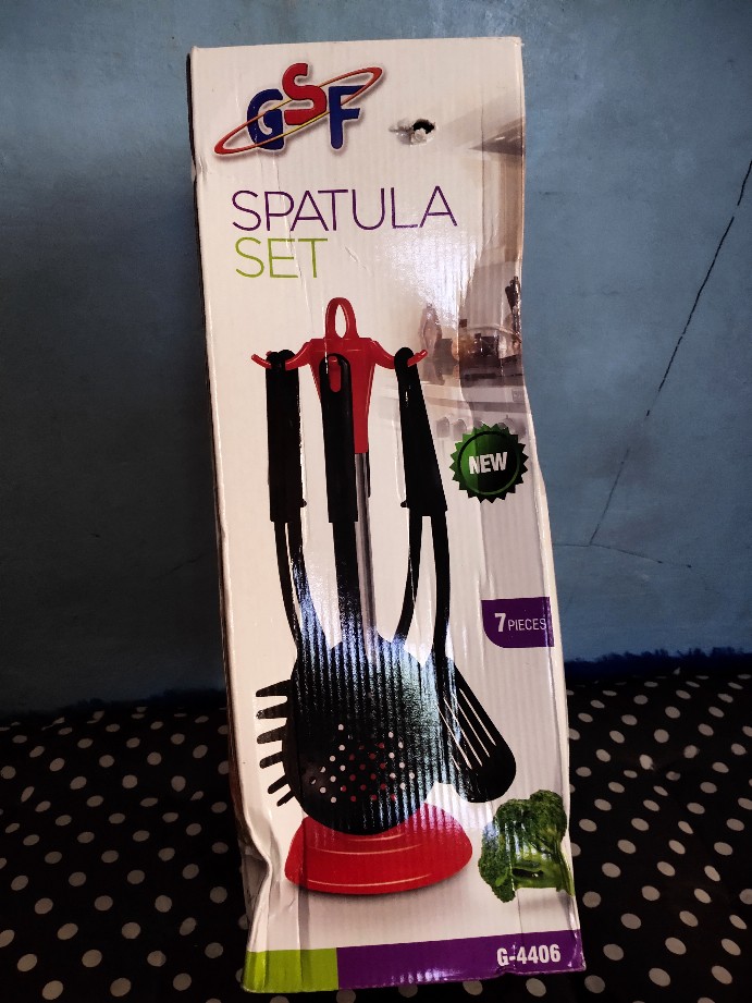 Spatula Set 7 Pcs Peralatan Masak Gsf-4406 Utensil Set Gsf 4406