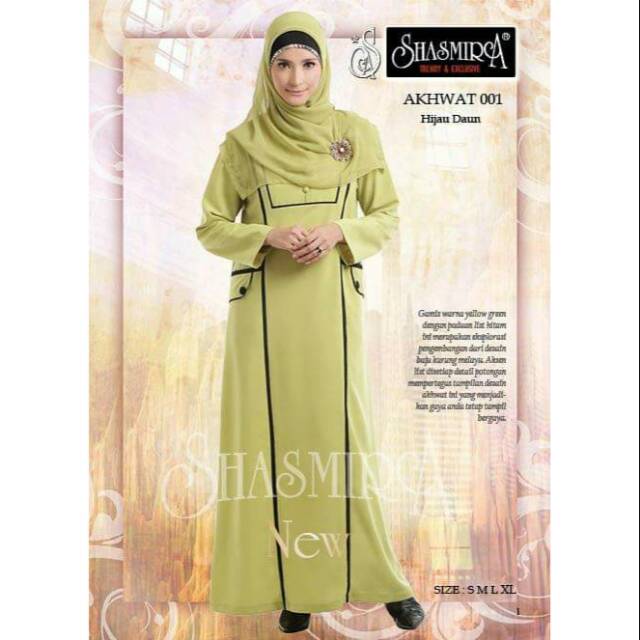 Gamis Shasmira Akhwat 001 original