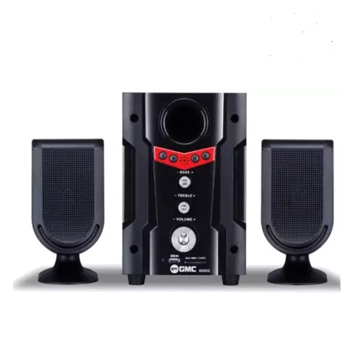 Speaker GMC 888D2/888D3 BT Bluetooth Aktif Multimedia Speaker-Garansi Resmi, Original, Suara jernih 