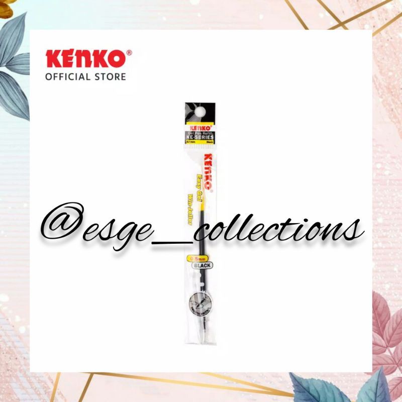 KENKO GEL PEN REFILL / ISI ULANG TINTA GEL PEN Easy Gel / KE SERIES BLUE ISI ULANG TINTA PEN KENKO