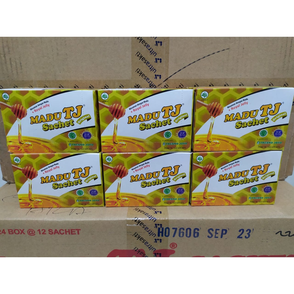 

Madu TJ Sachet original (isi 12 sachet) Paket 6 Dus