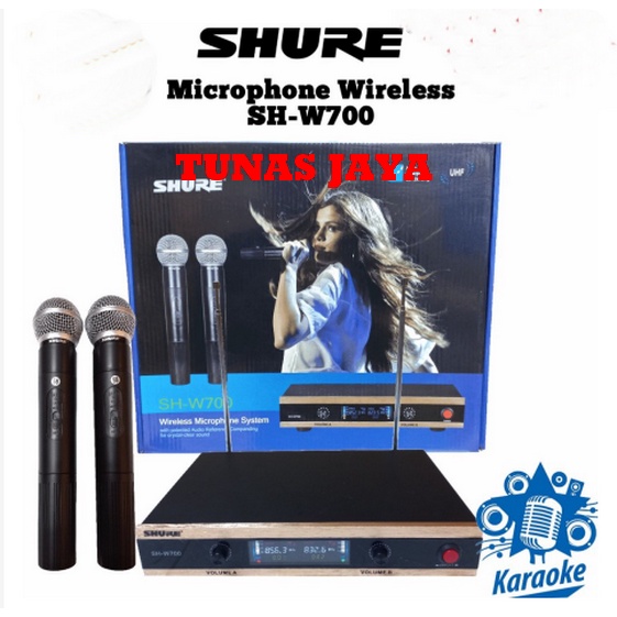 Mic Wireless Shure SH W700 / SHW 700 / SH W-700