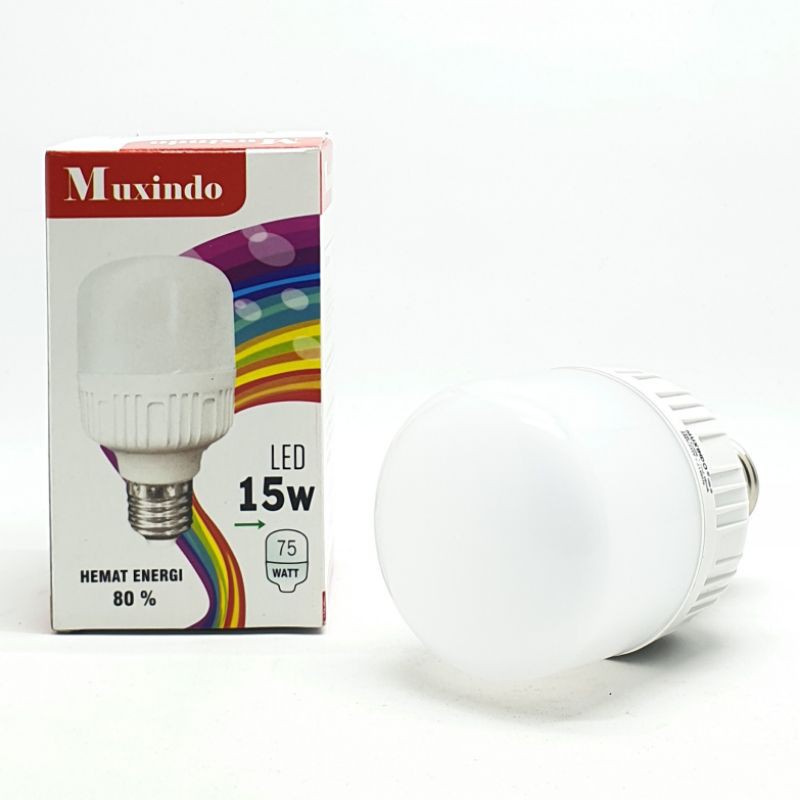MXD 15W Putih Lampu Led Bohlam Kapsul Ekonomis Cahaya Putih