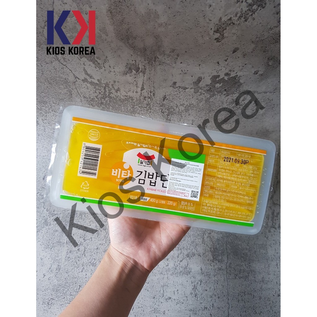 

Danmuji 400gr Acar Lobak ILGAJIP - Pickled Radish Korea