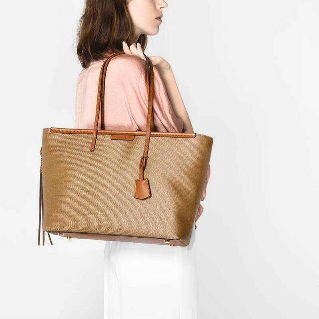 Charles and keith Textured tote bag