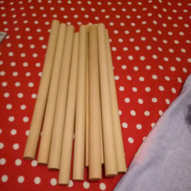 [bambu 22] Sedotan Bamboo Straw Zero Waste 22cm