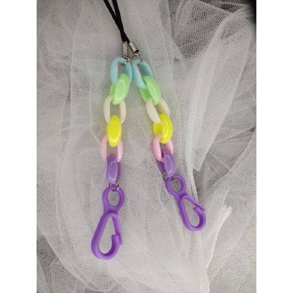 Rantai Masker 2 in 1 / Konektor Masker / Tali Masker