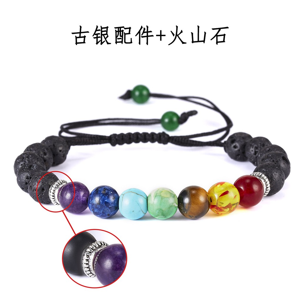 Gelang Manik-Manik Batu Alam Untuk Terapi Yoga