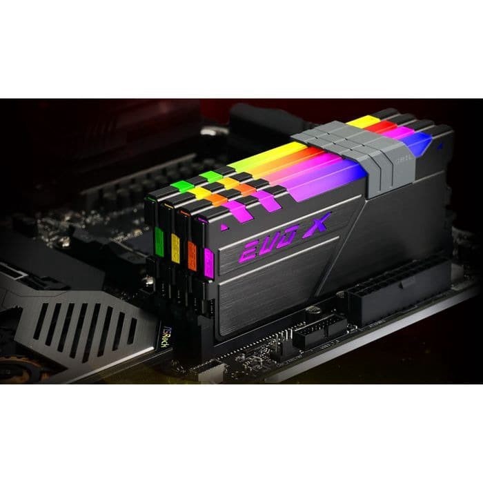 GEIL DDR4 EVO X II RGB LED PC28800 32GB (2x16GB) Gray / RAM DDR4 32GB