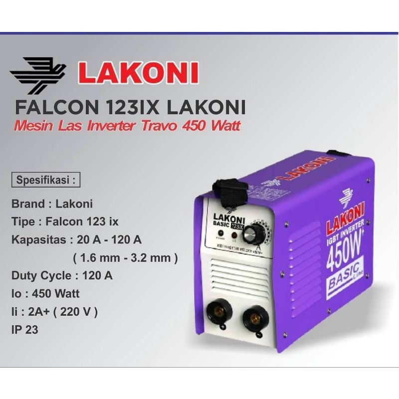 Mesin las LAKONI 450watt IGBT Inverter