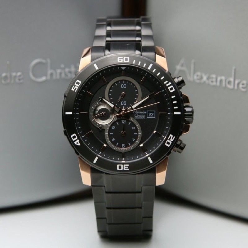 JAM TANGAN PRIA ALEXANDRE CHRISTIE 6473 ORIGINAL