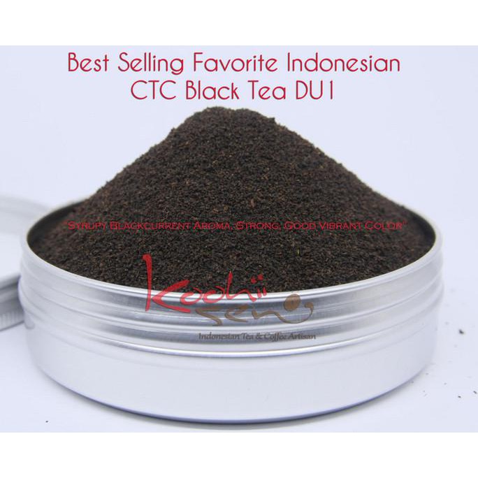 

Indonesian Best CTC Black Tea DU1 - STRONG, Syrupy 100gr TH300