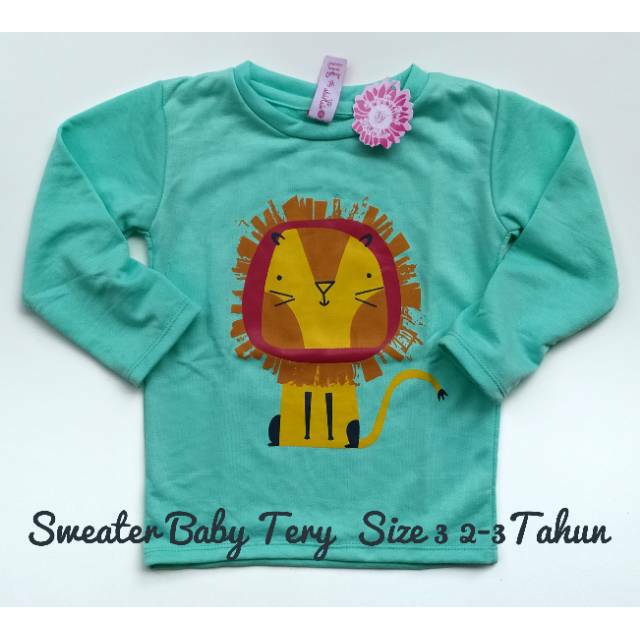 1 4 5Tahun Sweater anak kaos  lengan  panjang  flowkids 