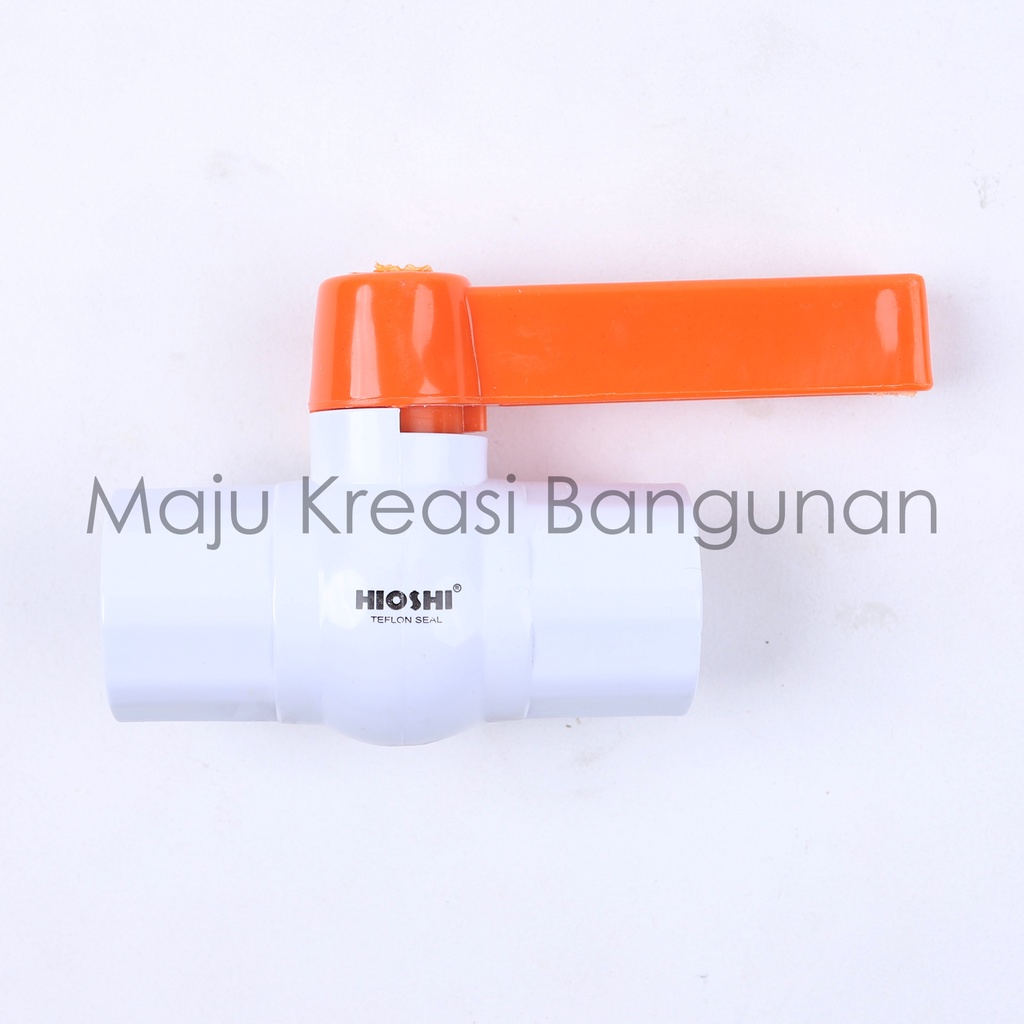 Ball Valve Drat Dalam Stop Kran PVC 3/4 Inch Inci Stop Keran Air 3/4Inch 3/4Inci 3/4&quot; Hioshi