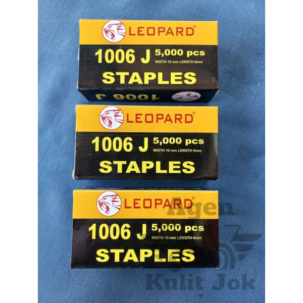 isi STAPLES ANGIN/KOMPRESOR jok sepeda motor/leopard