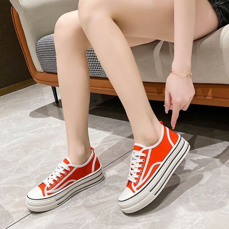 DDS9015 Sepatu Sneakers Wanita Fashion Import KVL Ready Jakarta Bisa COD (With Box)