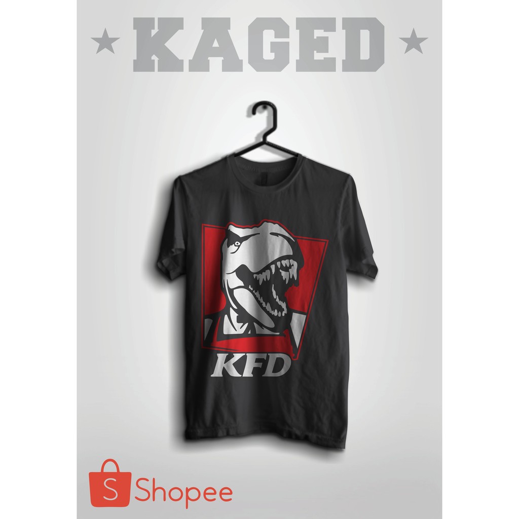 Kaos Plesetan Kfc #Hitam/Black Kaos Kfc Kaos Kfd Kaos Lucu Kaos Plesetan